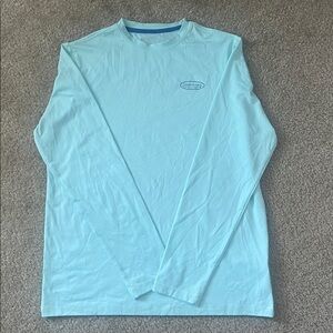 Vineyard Vines Kids size L surf logo performance long sleeve